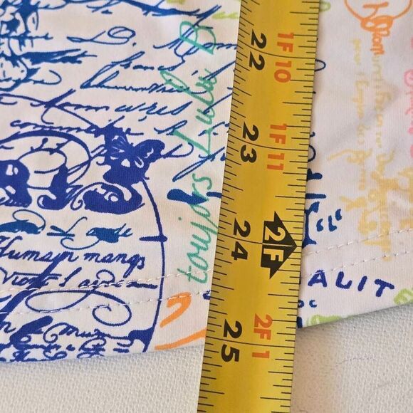 Anthony's Resort Wear Womens Long Sleeve Multicolor Zip Pullover Top Medium - Picture 7 of 11